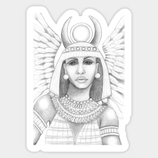 Ancient Egyptian Goddess Isis Sticker